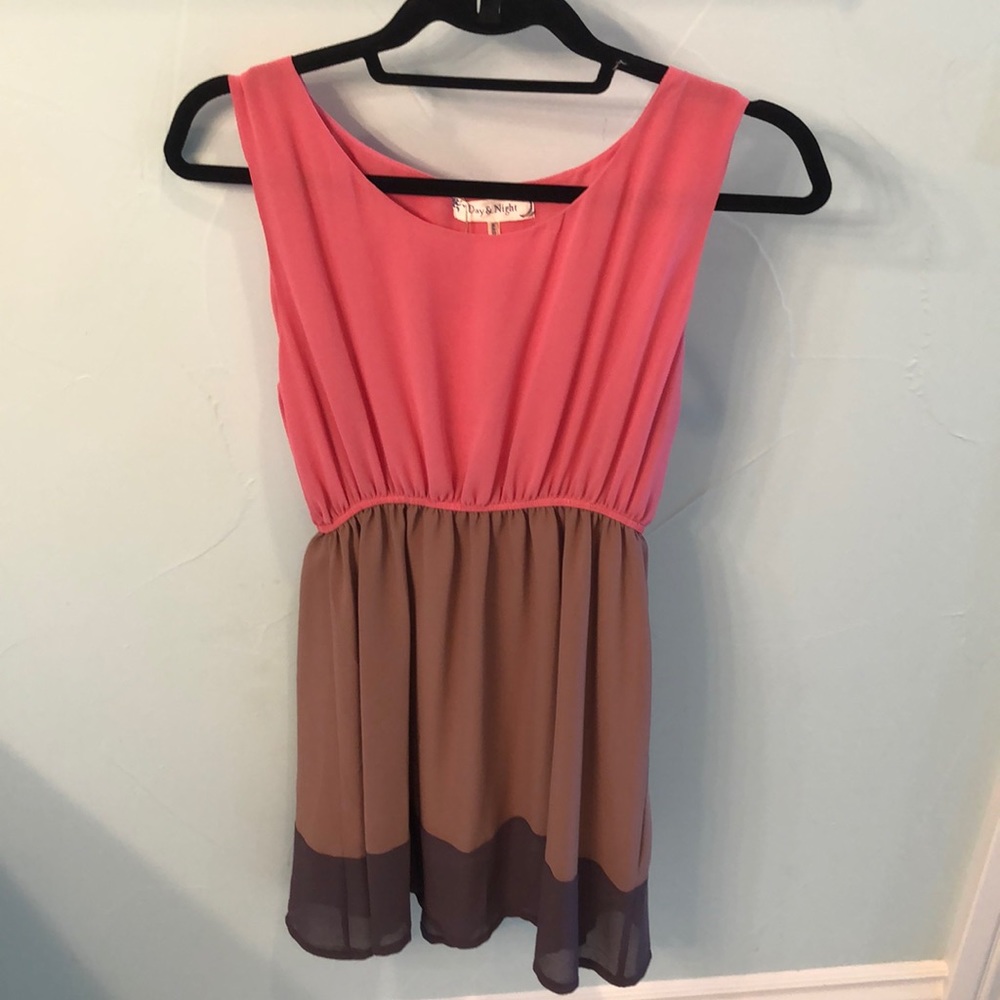 Tri Colored Dress